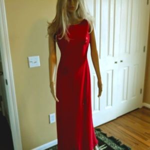 Beautiful Red dress and Coach red shoes!